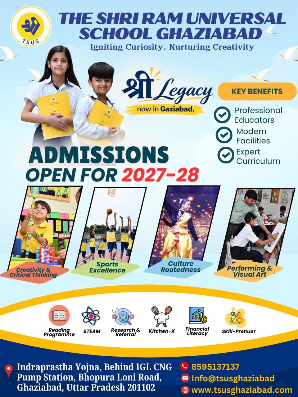 Admission Open 2027-28